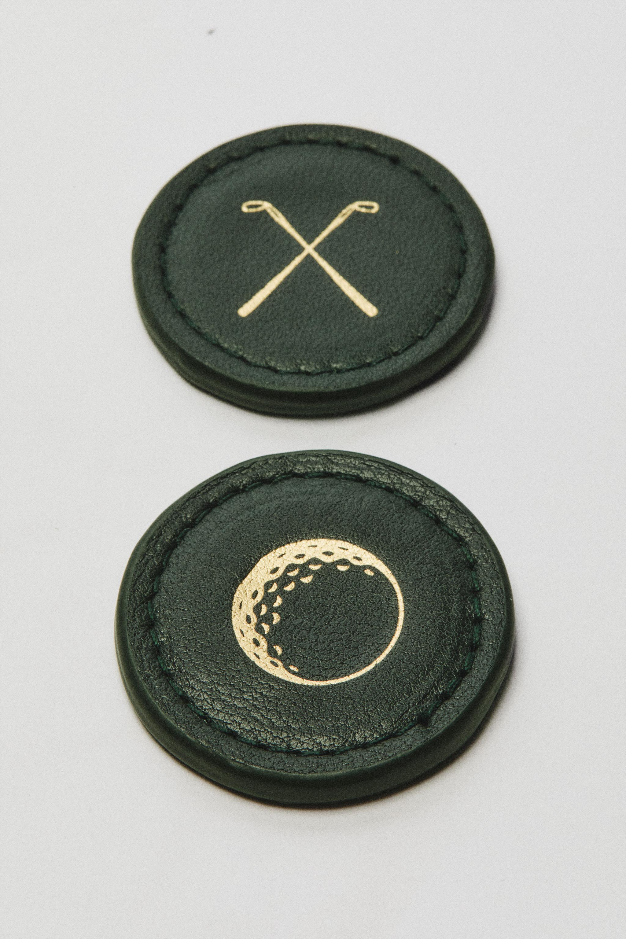 GOLF BALL MARKER SET (SET OF 2)